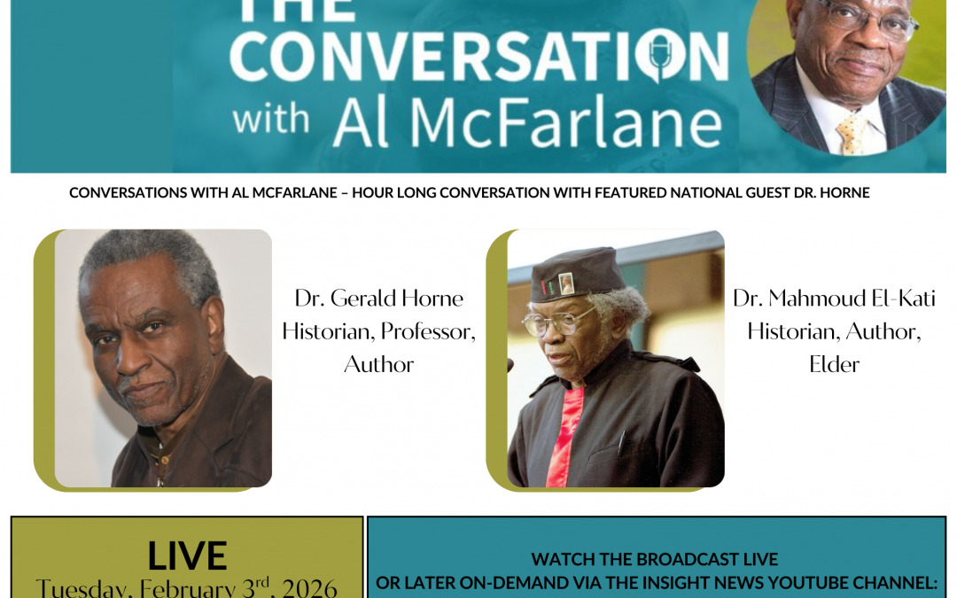 Conversation with Al Macfarlane: Dr Gerald Horne
