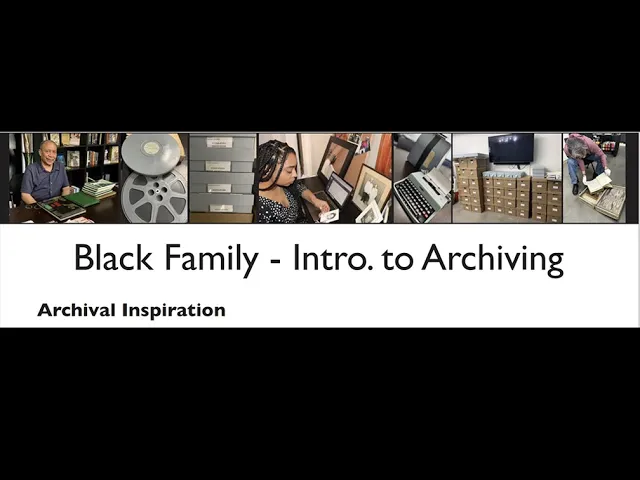 In Black Ink’s Black Family Introduction to Archiving Workshop