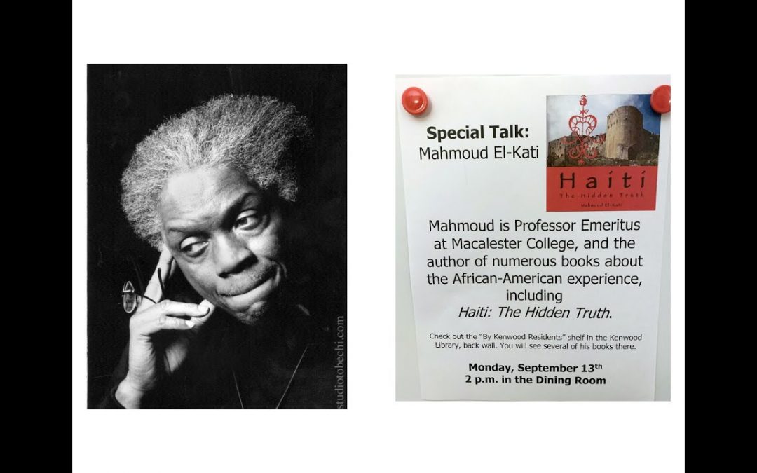 Dr. Mahmoud El-Kati: Haiti and the Impact of White Supremacy