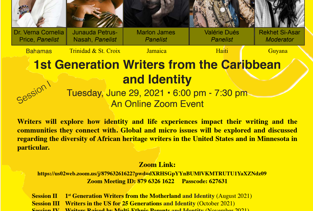 Writers of African Heritage – I