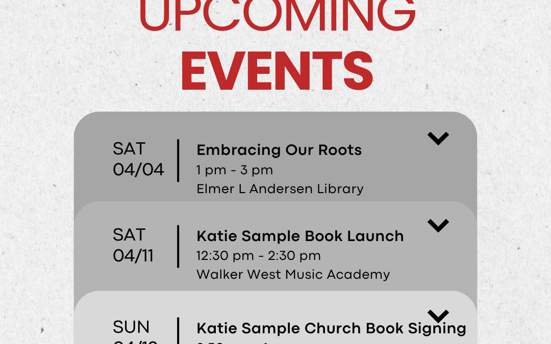 Upcoming Events 4.2026