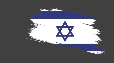 Israeli flag.