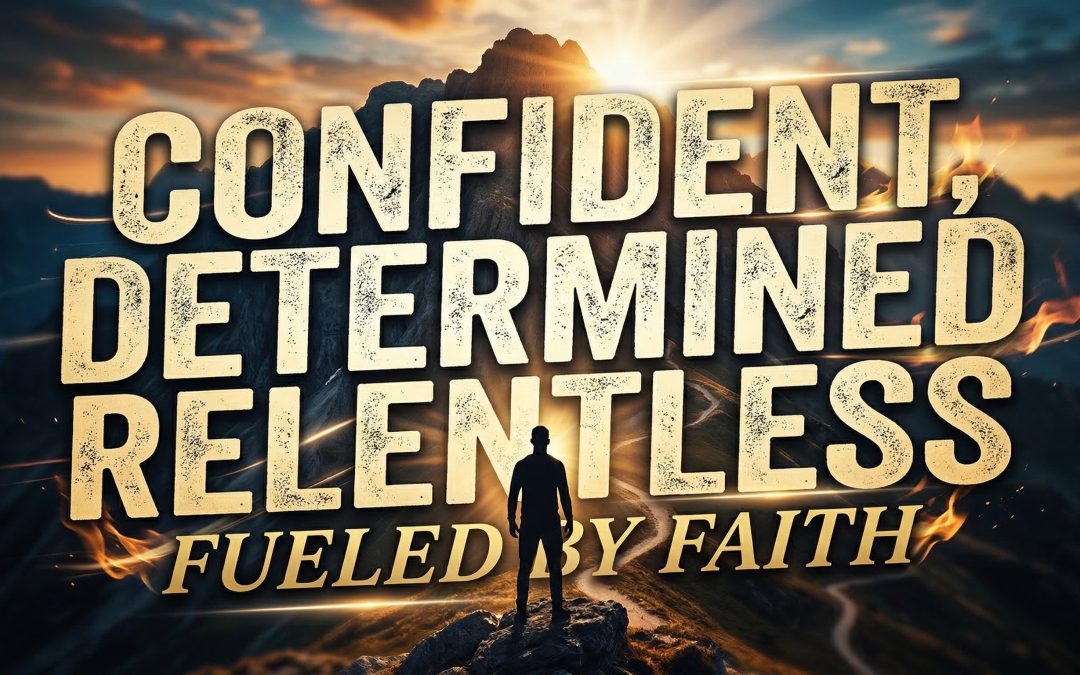 Confident Determined Relentless Fueled By Faith