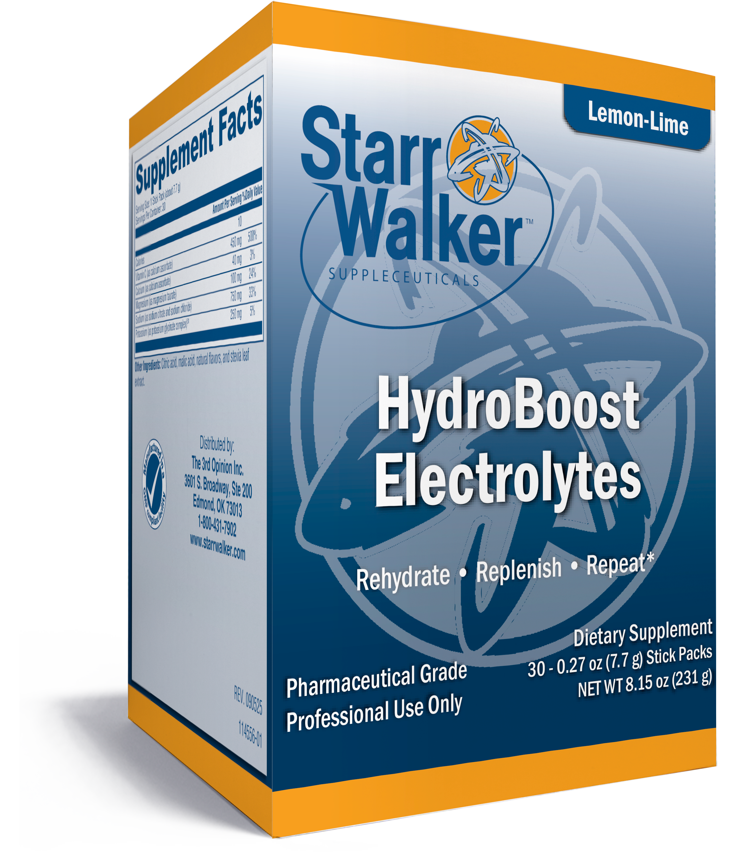 HydroBoost Electrolytes~ATP Ignite Citrus 30 Serv~SCHRMARY