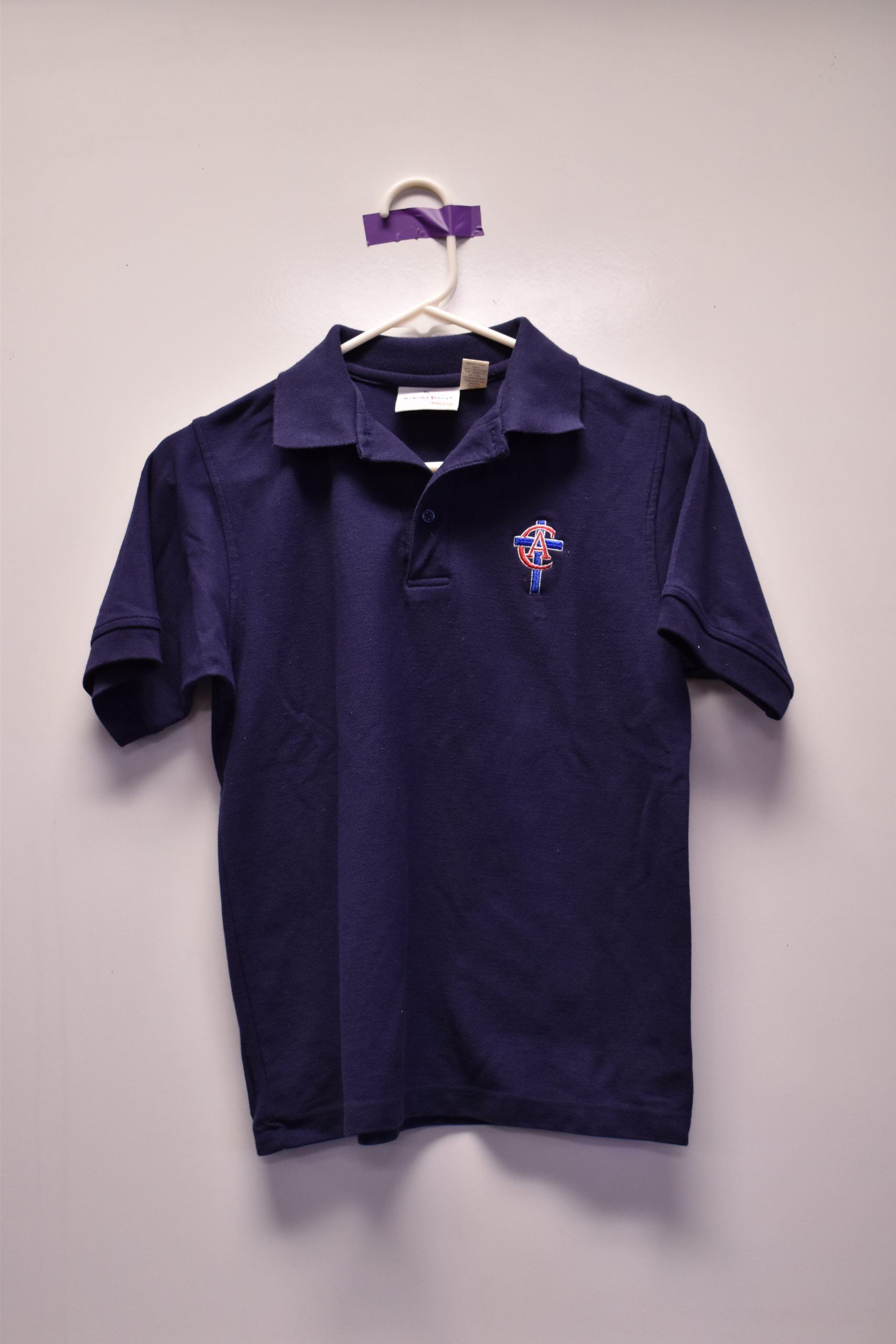 DSC_0930 Christian Academy School System | Christian Academy of Louisville | Virtual Uniform Closet | Uniform Polo | Blue Short Sleeve | New Logo