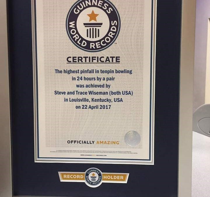 CAL Bowler & Father Break Guinness World Record!