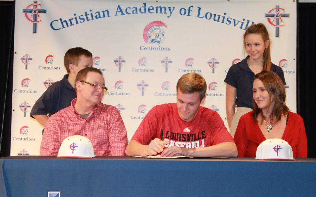 Riley Thompson Signs to Play Baseball at UL