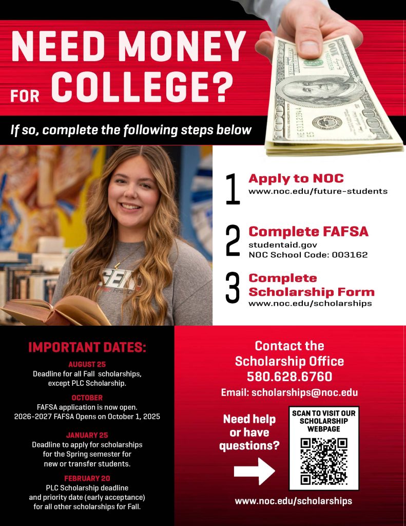 Scholarship Priority Deadline - Aug. 25
