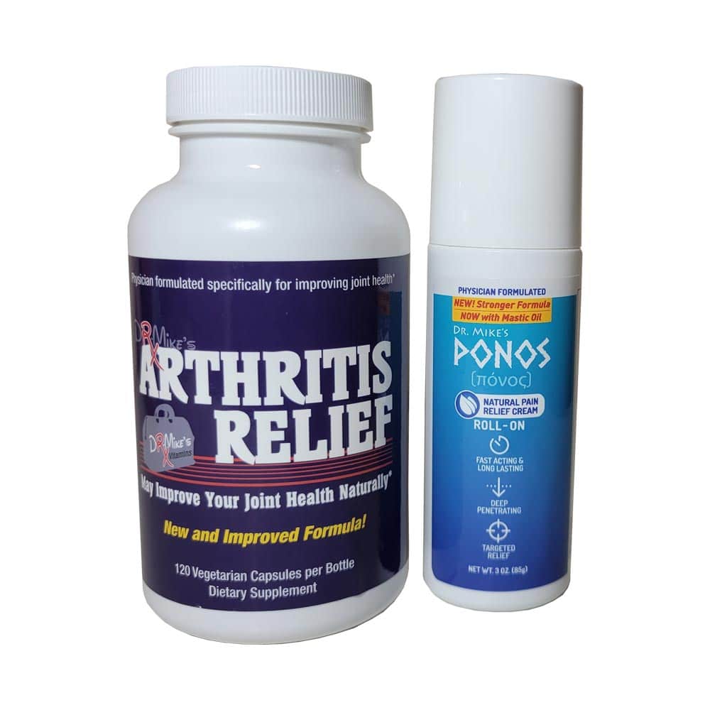 Arthritis Relief and Ponos Pain Relief Roll-On