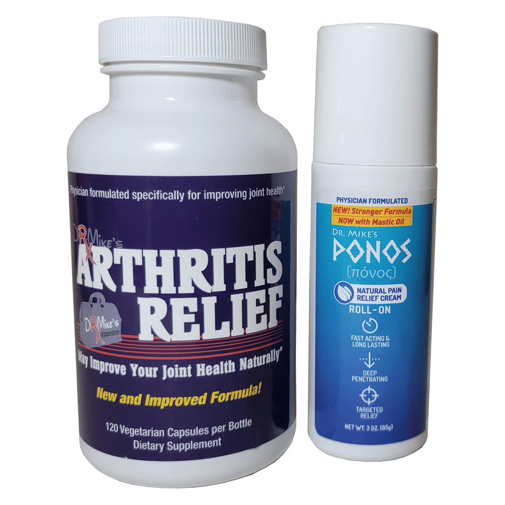 Arthritis Relief and Ponos Roll-On Stick