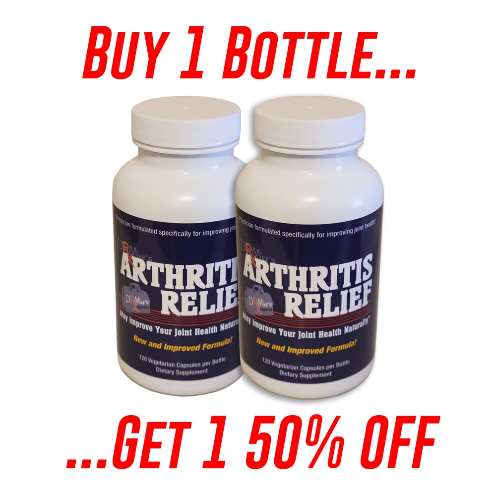 2 bottles of Arthritis Relief