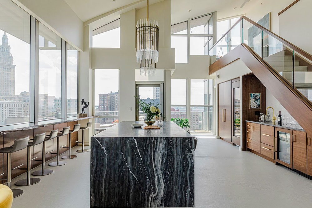 Keselman Construction Group home remodel in Cleveland on lakeside