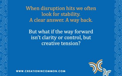 Creative Tension: The Only Way Forward